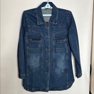Denim Blue Women's Jacket
